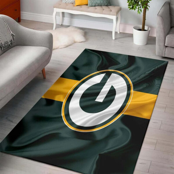 Green Bay Packers Area Rug Living Room Rug Floor Rug Regtangle Carpet