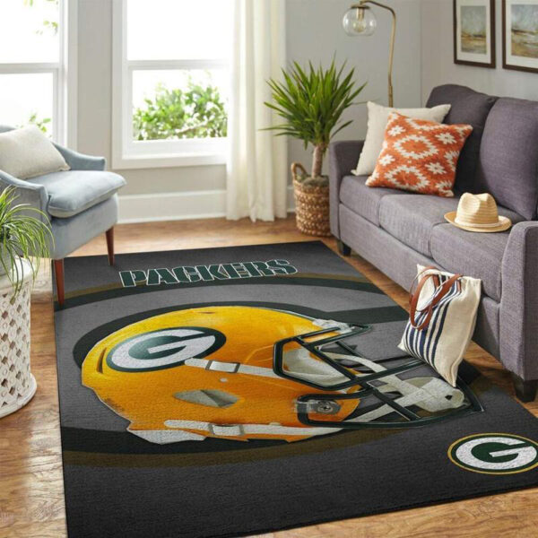 Green Bay Packers Carpet Bath Rug Floor Rug Regtangle Carpet