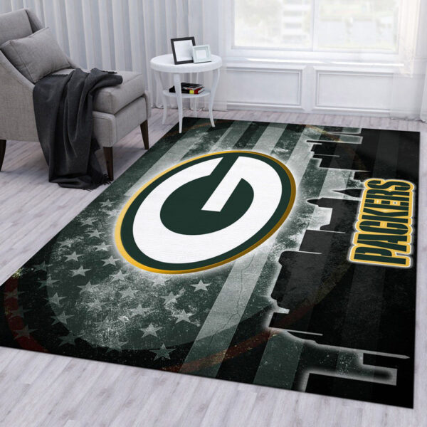Green Bay Packers Carpet Living Room Rug Floor Rug Regtangle Carpet