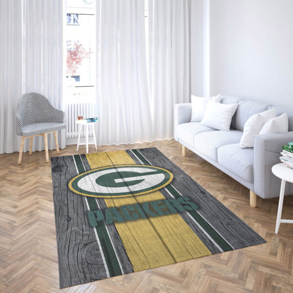 Green Bay Packers Carpet Living Room Rug Floor Rug Regtangle Carpet