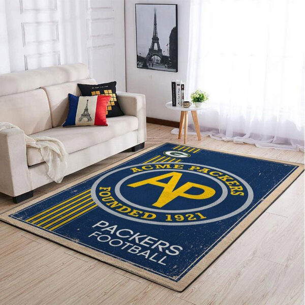 Green Bay Packers Carpet Living Room Rug Floor Rug Regtangle Carpet