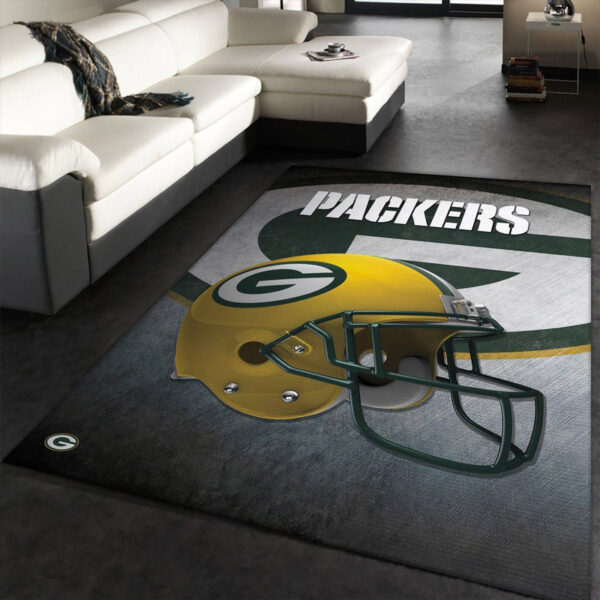 Green Bay Packers Rug Living Room Rug Floor Rug Regtangle Carpet
