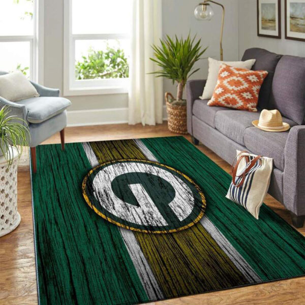 Green Bay Packers Rugs Bath Rug Floor Rug Regtangle Carpet