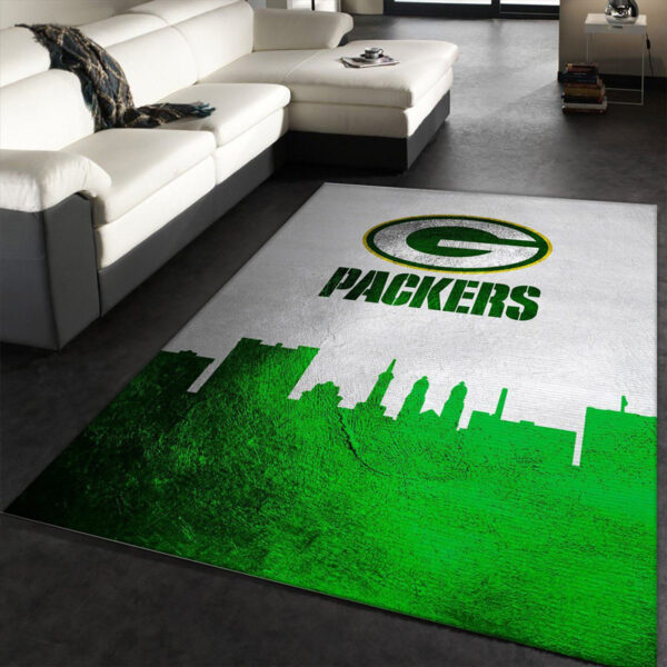 Green Bay Packers Rugs Bath Rug Floor Rug Regtangle Carpet