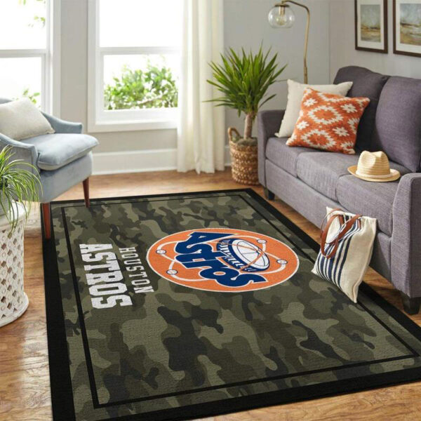 Houston Astros Rug Living Room Carpet Regtangle Carpet Floor Decor