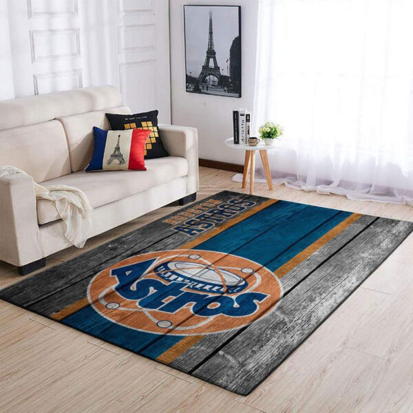 Houston Astros Rug Living Room Carpet Regtangle Carpet Floor Decor