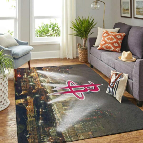 Houston Rockets Rug Living Room Carpet Regtangle Carpet Floor Decor
