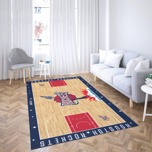 Houston Rockets Rug Living Room Carpet Regtangle Carpet Floor Decor