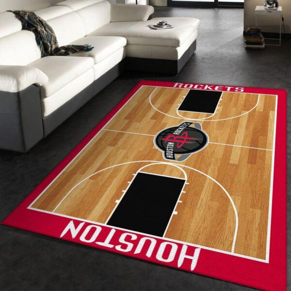 Houston Rockets Rug Living Room Carpet Regtangle Carpet Floor Decor