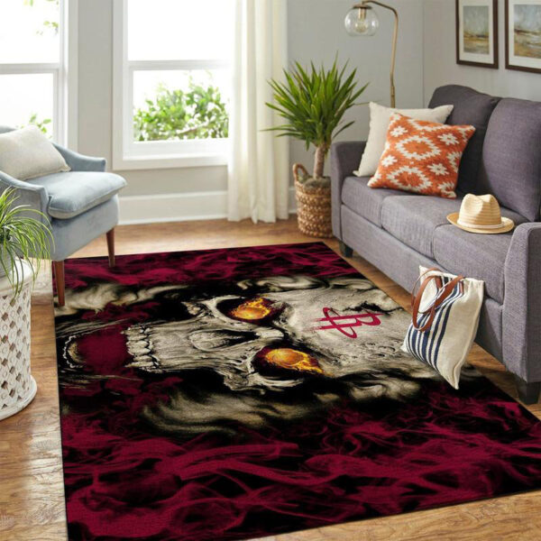 Houston Rockets Rug Living Room Carpet Regtangle Carpet Floor Decor