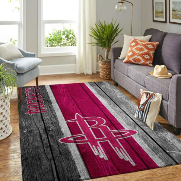 Houston Rockets Rug Living Room Carpet Regtangle Carpet Floor Decor
