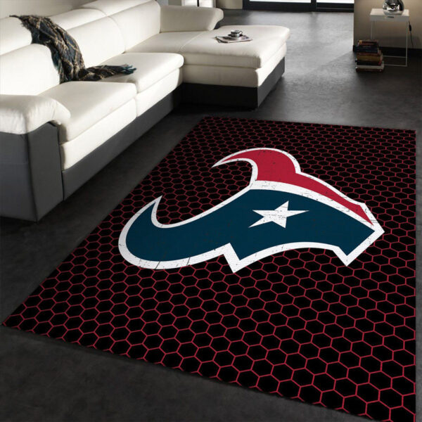 Houston Texans Area Rug Bathroom Rug Floor Rug Regtangle Carpet