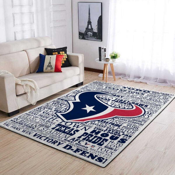 Houston Texans Area Rug Bathroom Rug Floor Rug Regtangle Carpet