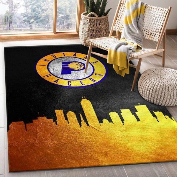 Indiana Pacers Rug Living Room Carpet Regtangle Carpet Floor Decor
