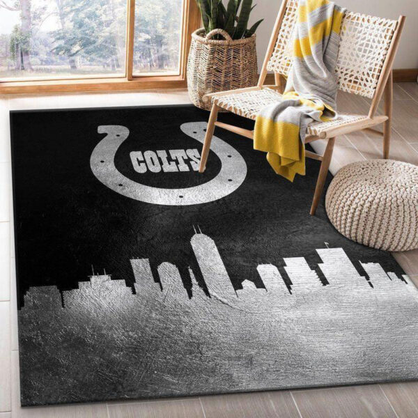 Indianapolis Colts Area Rug Bathroom Rug Floor Rug Regtangle Carpet