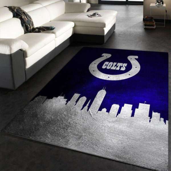 Indianapolis Colts Area Rug Bathroom Rug Floor Rug Regtangle Carpet