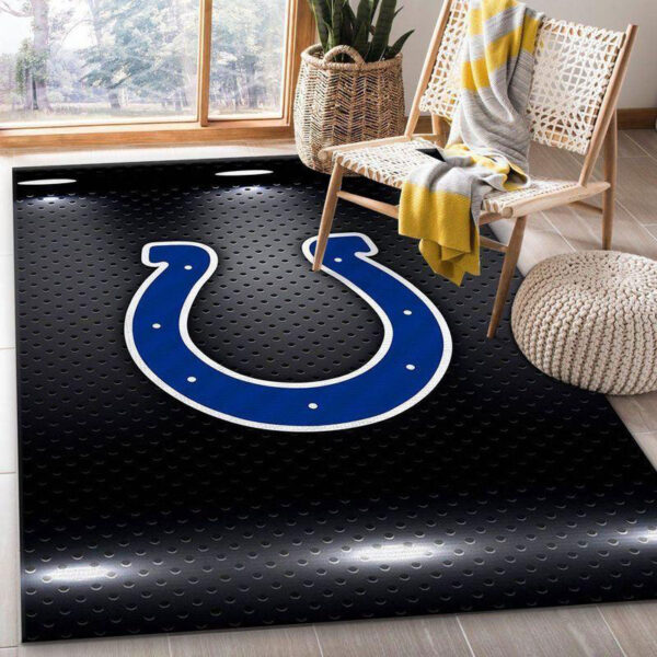 Indianapolis Colts Area Rug Living Room Rug Floor Rug Regtangle Carpet