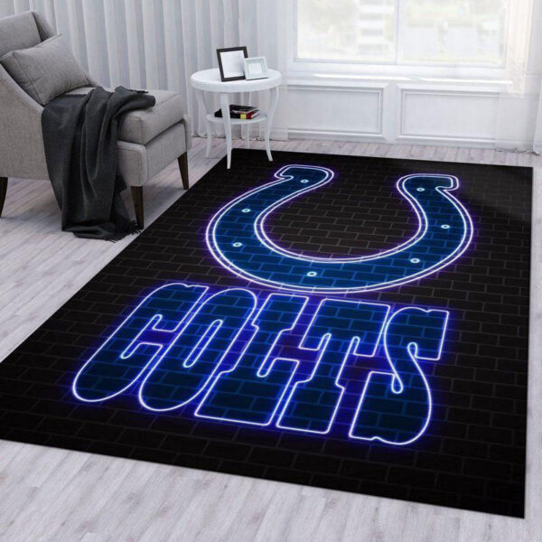 Indianapolis Colts Area Rugs Bathroom Rug Floor Rug Regtangle Carpet