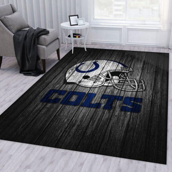 Indianapolis Colts Area Rugs Bathroom Rug Floor Rug Regtangle Carpet