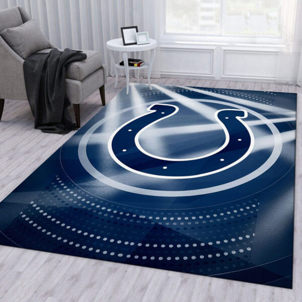 Indianapolis Colts Carpet Bathroom Rug Floor Rug Regtangle Carpet