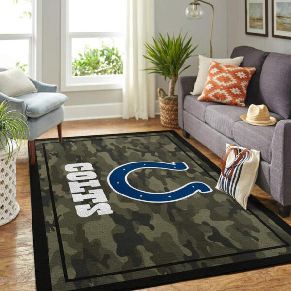 Indianapolis Colts Carpet Living Room Rug Floor Rug Regtangle Carpet
