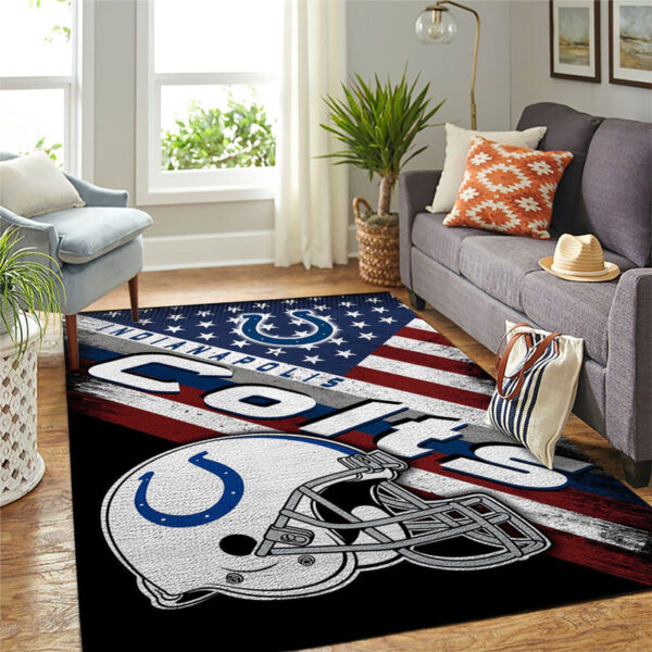 Indianapolis Colts Carpets Bathroom Rug Floor Rug Regtangle Carpet