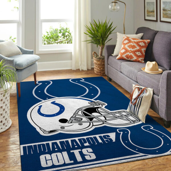 Indianapolis Colts Carpets Bathroom Rug Floor Rug Regtangle Carpet