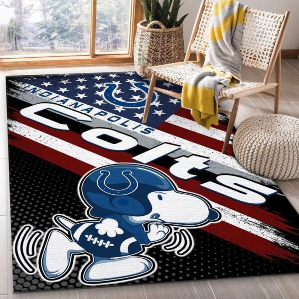 Indianapolis Colts Rug Bathroom Rug Floor Rug Regtangle Carpet