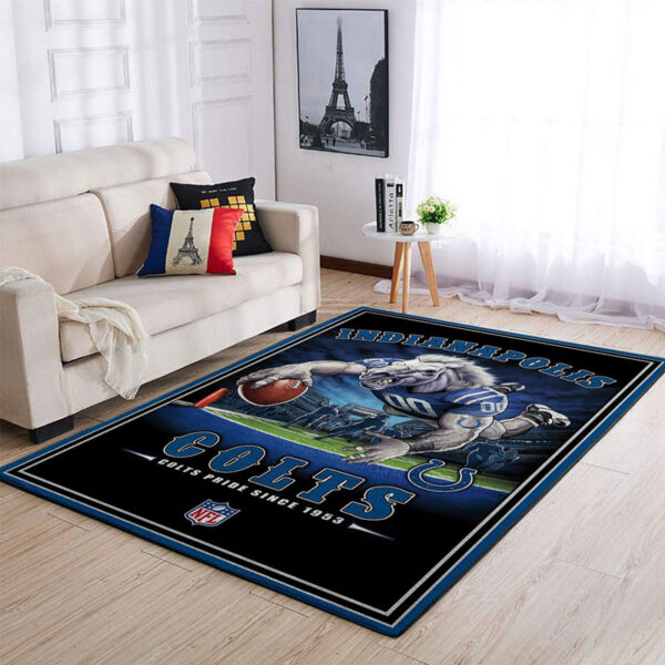 Indianapolis Colts Rug Bathroom Rug Floor Rug Regtangle Carpet