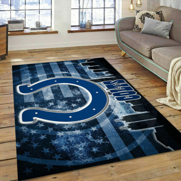 Indianapolis Colts Rug Bathroom Rug Floor Rug Regtangle Carpet
