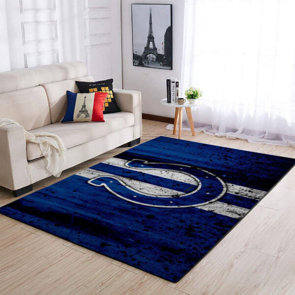 Indianapolis Colts Rug Living Room Rug Floor Rug Regtangle Carpet