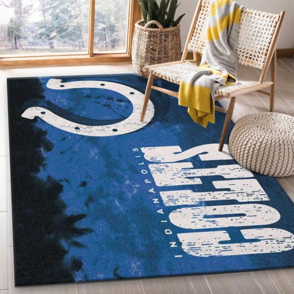 Indianapolis Colts Rug Living Room Rug Floor Rug Regtangle Carpet