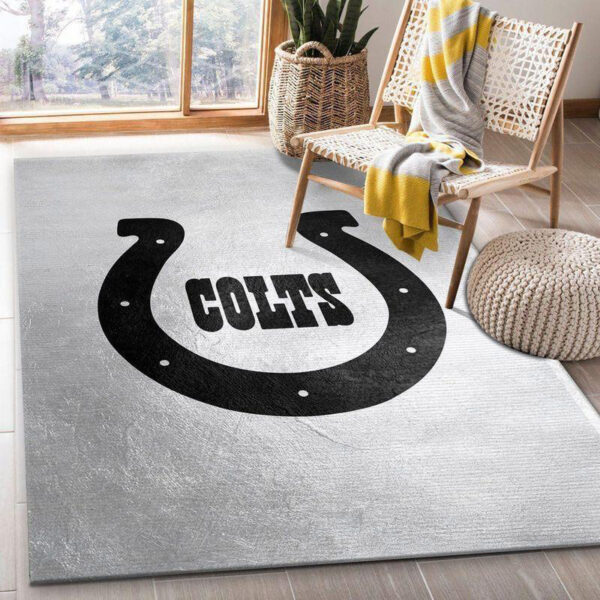 Indianapolis Colts Rug Living Room Rug Floor Rug Regtangle Carpet