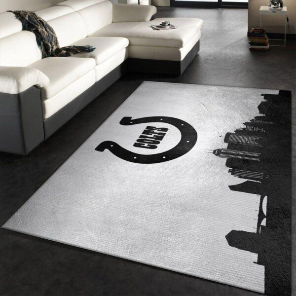 Indianapolis Colts Rug Living Room Rug Floor Rug Regtangle Carpet