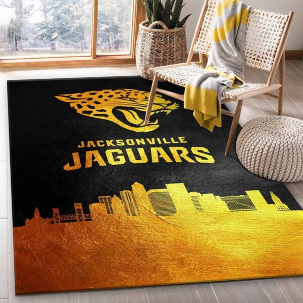 Jacksonville Jaguars Carpet Living Room Rug Floor Rug Regtangle Carpet