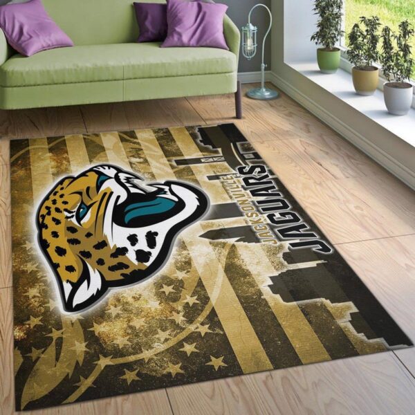 Jacksonville Jaguars Rugs Living Room Rug Floor Rug Regtangle Carpet