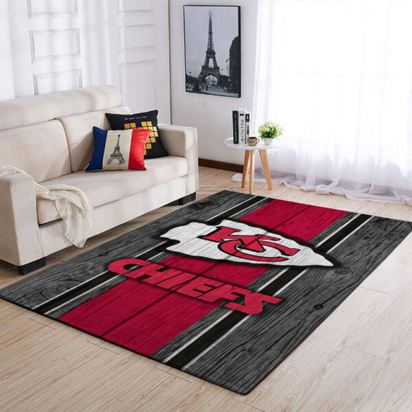 Kansas City Chiefs Area Rug Bath Rug Floor Rug Regtangle Carpet