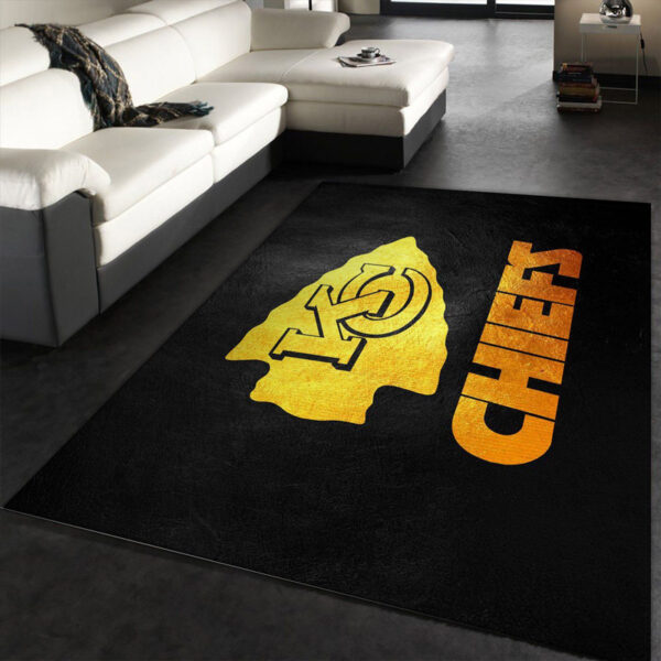 Kansas City Chiefs Area Rug Bath Rug Floor Rug Regtangle Carpet
