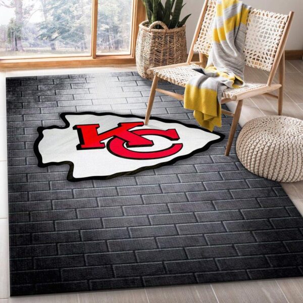 Kansas City Chiefs Area Rug Living Room Rug Floor Rug Regtangle Carpet