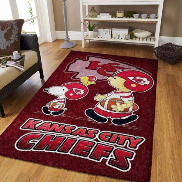 Kansas City Chiefs Rug Bath Rug Floor Rug Regtangle Carpet