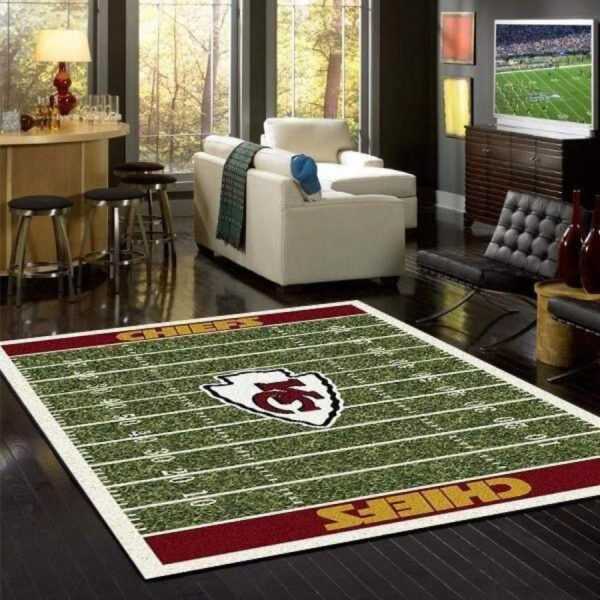 Kansas City Chiefs Rug Bath Rug Floor Rug Regtangle Carpet