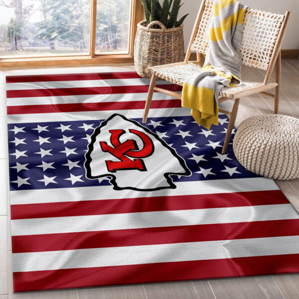 Kansas City Chiefs Rug Living Room Rug Floor Rug Regtangle Carpet