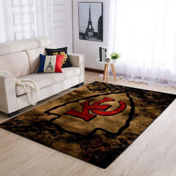 Kansas City Chiefs Rug Living Room Rug Floor Rug Regtangle Carpet