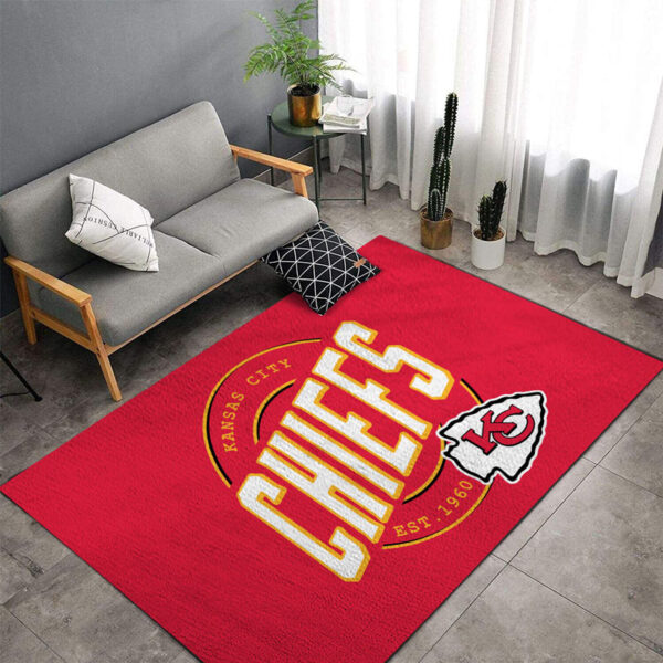Kansas City Chiefs Rugs Bath Rug Floor Rug Regtangle Carpet