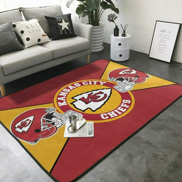 Kansas City Chiefs Rugs Bath Rug Floor Rug Regtangle Carpet