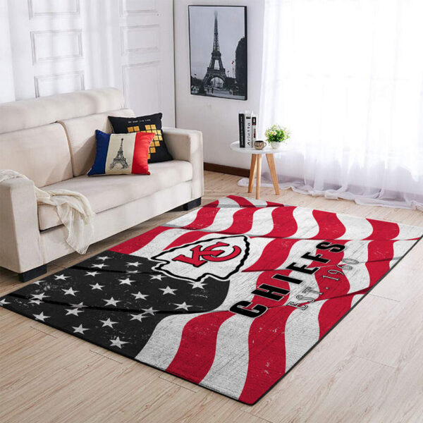 Kansas City Chiefs Rugs Bath Rug Floor Rug Regtangle Carpet