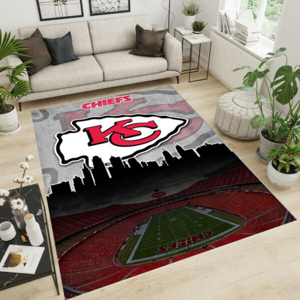 Kansas City Chiefs Rugs Living Room Rug Floor Rug Regtangle Carpet