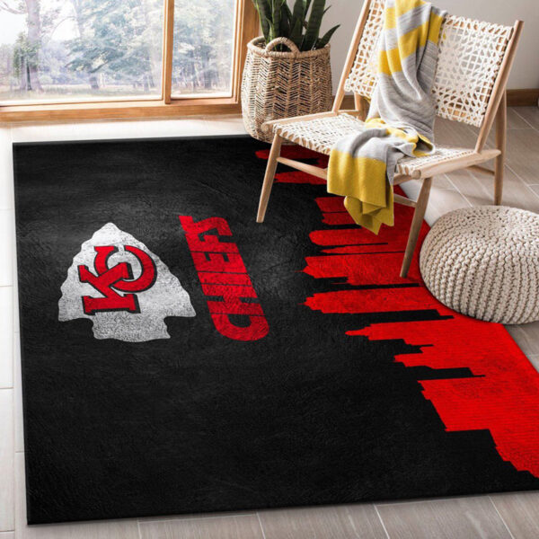 Kansas City Chiefs Rugs Living Room Rug Floor Rug Regtangle Carpet