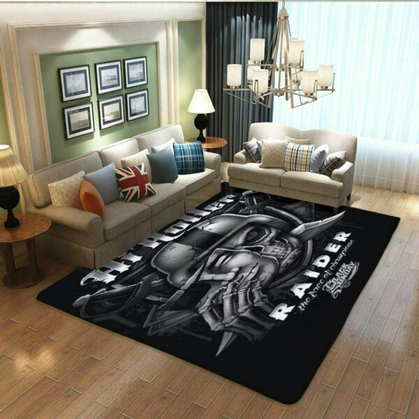 Las Vegas Raiders Area Rug Oakland Raiders Rug Living Room Rug Floor Rug Regtangle Carpet