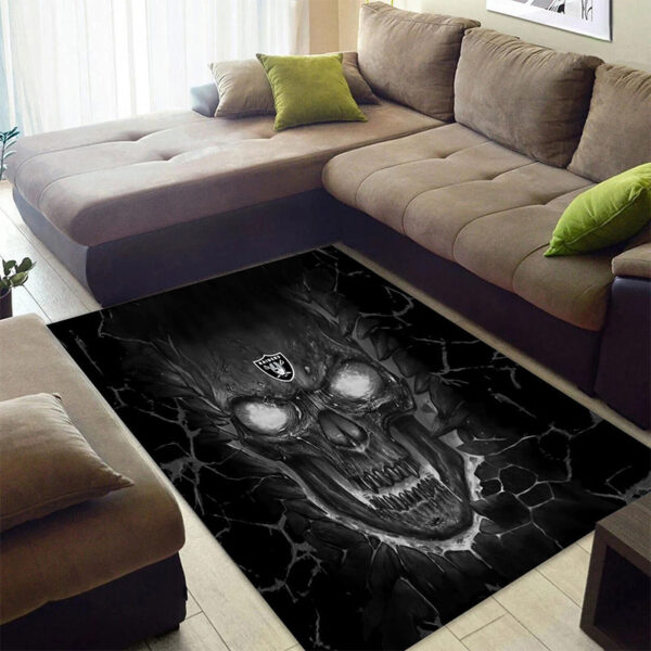 Las Vegas Raiders Area Rug Oakland Raiders Rugs Bathroom Rug Floor Rug Regtangle Carpet